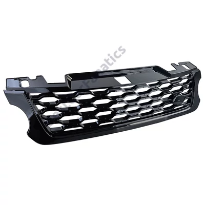 Range Rover Sport L494 2013-2017 méhsejtes stílusú lakkozott fekete hűtőrács