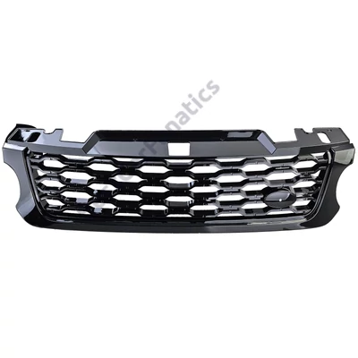 Range Rover Sport L494 2013-2017 méhsejtes stílusú lakkozott fekete hűtőrács