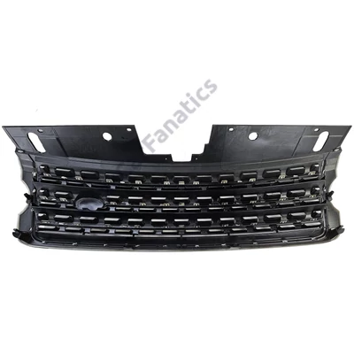 Range Rover Vogue L405 2013-2017 méhsejtes stílusú lakkozott fekete hűtőrács