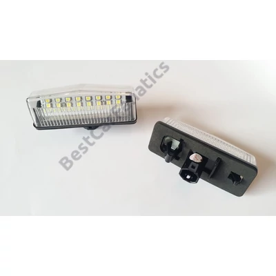 Toyota Prius Lexus CT200H ZWA10 fehér SMD LED rendszámtábla világítás