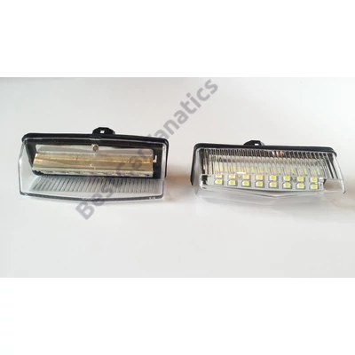 Toyota Prius Lexus CT200H ZWA10 fehér SMD LED rendszámtábla világítás