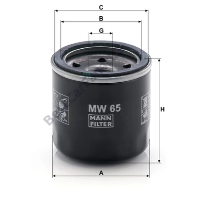 MANN MW 65 olajszűrő