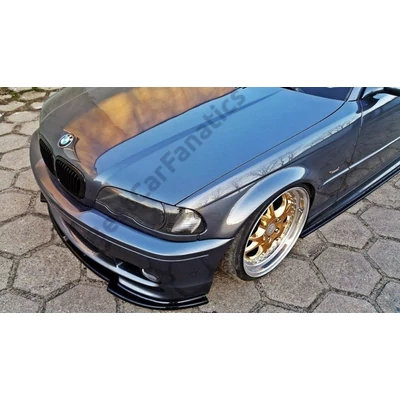 BMW E46 Coupe 1999-2003 M-Packet Maxton Design lakkozott fekete spoiler koptató