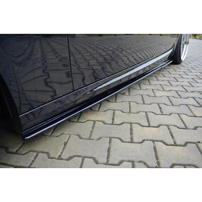 BMW E92 M-Packet 2010-2013 Maxton Design lakkozott fekete küszöb spoiler