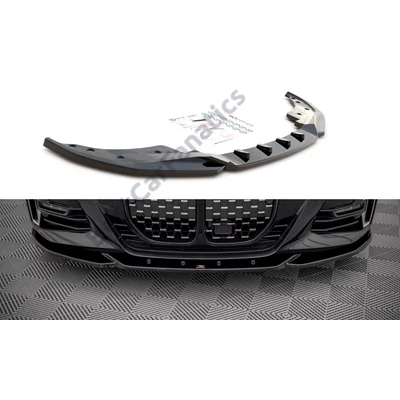 BMW 4-es G22 Coupe M-Packet Maxton Design lakkozott fekete spoiler koptató V4