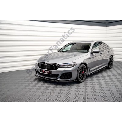 BMW G30 G31 Facelift 2020- M-packet Maxton Design lakkozott fekete spoiler koptató