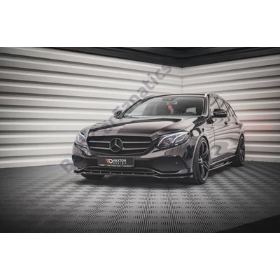 Mercedes W213 Standard 2016-2021 Maxton Design lakkozott fekete spoiler koptató V1
