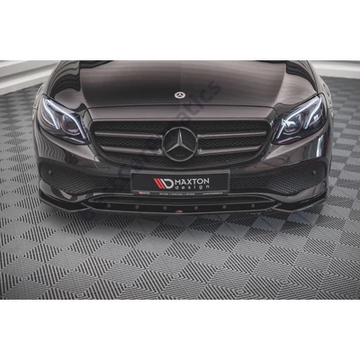 Mercedes W213 Standard 2016-2021 Maxton Design lakkozott fekete spoiler koptató V1