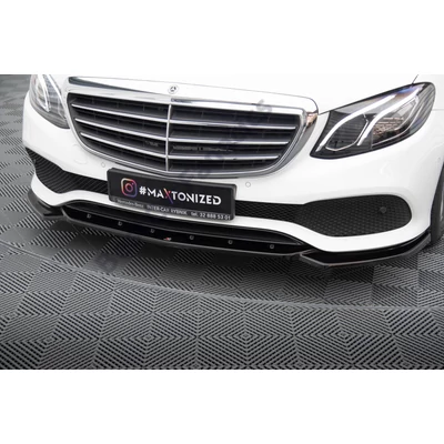 Mercedes W213 Standard 2016-2021 Maxton Design lakkozott fekete spoiler koptató V1