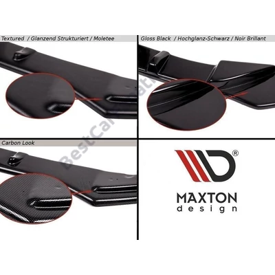 BMW G30 G31 Facelift 2020- M-packet Maxton Design lakkozott fekete spoiler koptató