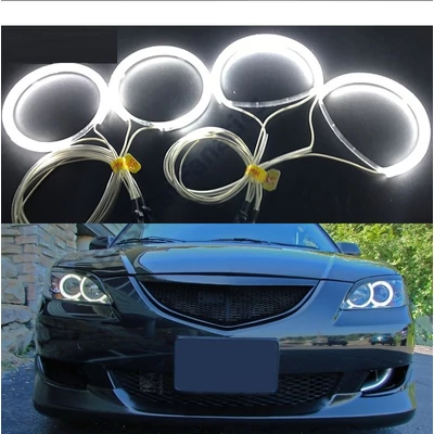 Mazda 3 I 2002-2008 CCFL fénycsöves 6000K fehér angel eye