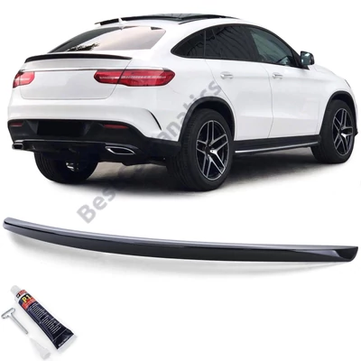 Mercedes Benz GLE C292 coupe AMG stílusú lakkozott fekete csomagtartó spoiler