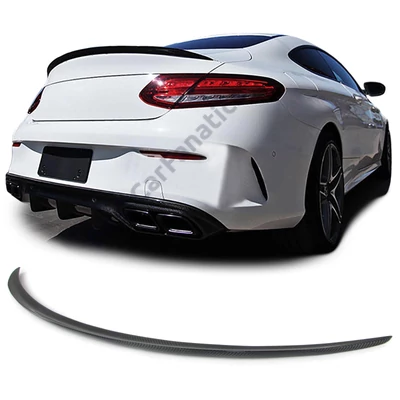 Mercedes Benz C205 coupe C-osztály AMG stílusú carbon csomagtartó spoiler