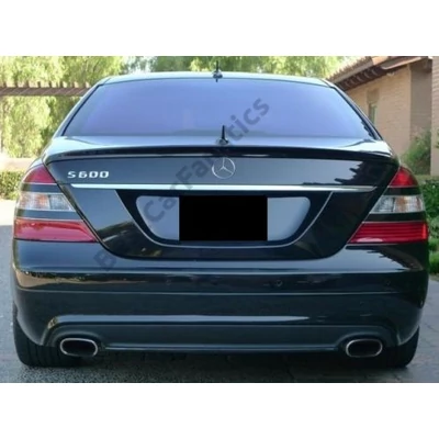 Mercedes Benz W221 S-osztály AMG stílusú csomagtartó spoiler