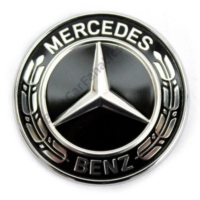Gyári Mercedes Benz W222 fekete hűtőrács embléma A0008171901