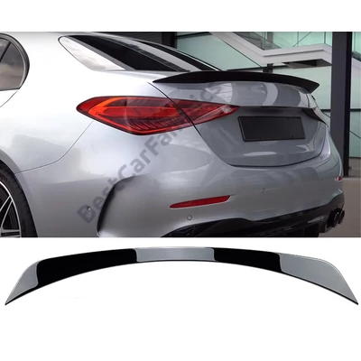 Mercedes Benz C-osztály W206 sedan 2021- C43 AMG stílusú lakkozott fekete csomagtartó spoiler