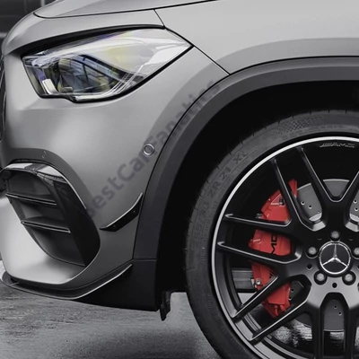 Mercedes GLA H247 AMG-LINE-ra lakkozott fekete koptató lippe