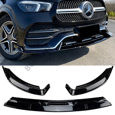 Mercedes GLE C167 V167 AMG-LINE-ra lakkozott fekete koptató lippe