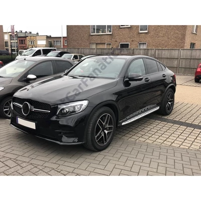 Mercedes GLC X253  - C253 coupe utángyártott alumínium küszöb fellépő szett