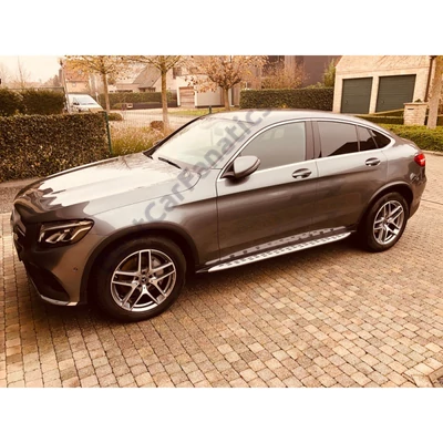 Mercedes GLC X253  - C253 coupe utángyártott alumínium küszöb fellépő szett