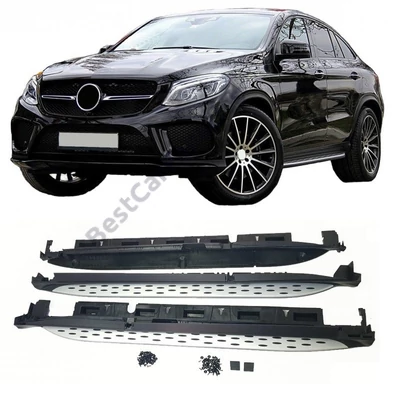 Mercedes GLE Coupe C292 utángyártott alumínium küszöb fellépő szett (egyik odali sérült)