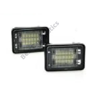 Mercedes Benz GLK X204 fehér SMD LED rendszámtábla világítás