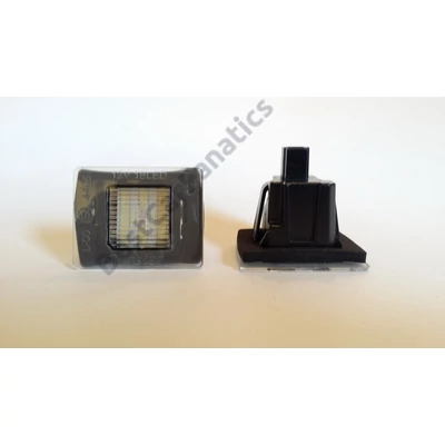 Mercedes Benz W117 W156 W166 W176 X166 R172 fehér SMD LED rendszámtábla világítás