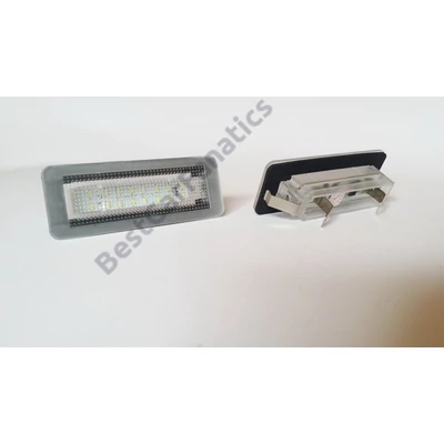 Mercedes Benz Smart Fortwo W451 fehér SMD LED rendszámtábla világítás