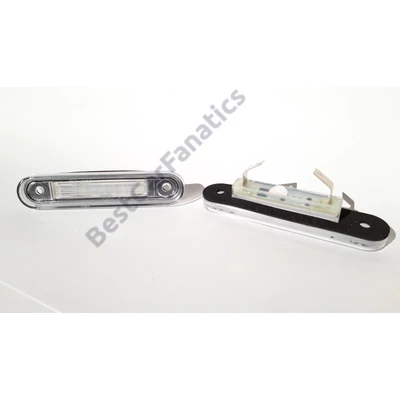 Mercedes Benz W124 W201 W202 fehér SMD LED rendszámtábla világítás