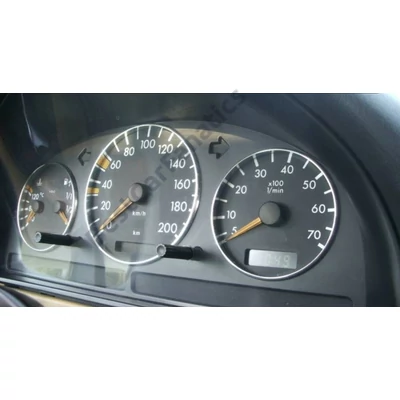 Mercedes Benz W163 ML alumínium műszerfal karika