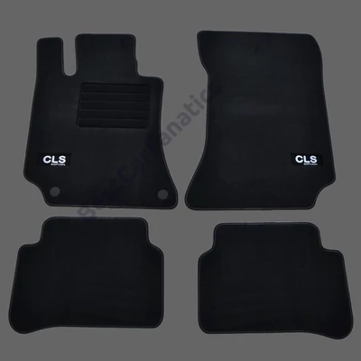 Mercedes Benz CLS C218 W218 prémium fekete velúrszőnyeg szett