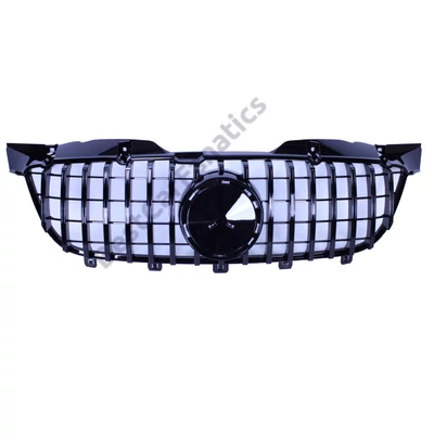 Mercedes Benz Sprinter W906 2009-2013 lakkozott fekete hűtőrács Panamerica AMG GT stílusban