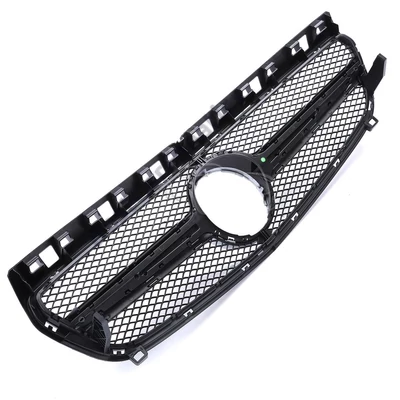 Mercedes Benz W176 A-osztály 2012-2015 matt ezüst - fekete hűtőrács A45 AMG stílusban