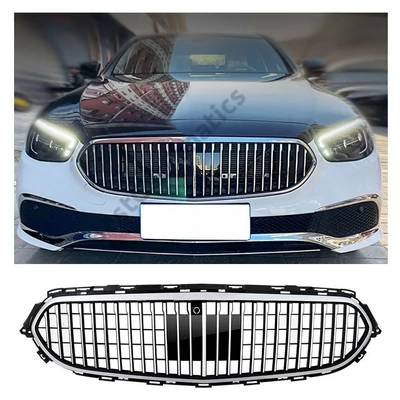 Mercedes Benz W213 S213 A238 C238 Exclusive 2020-tól króm - fekete hűtőrács Maybach stílusban