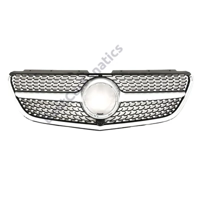 Mercedes Benz VITO W447 2014-2019 króm ezüst fekete hűtőrács Gyémánt stílusban