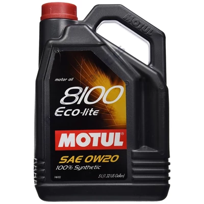 MOTUL 8100 Eco-lite 0W-20 4L kiszerelésű 100% szintetikus motorolaj