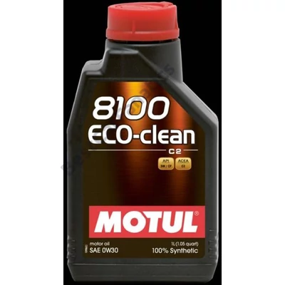 MOTUL 8100 Eco-clean 0W-30 1L kiszerelésű 100% szintetikus motorolaj