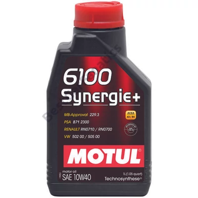 MOTUL 6100 Synergie+ 10W-40 1L kiszerelésű technoszintetikus motorolaj 108646