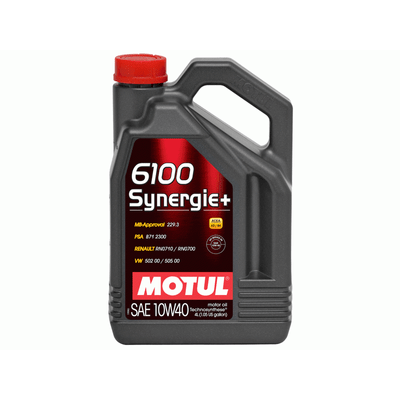 MOTUL 6100 Synergie+ 10W-40 4L kiszerelésű technoszintetikus motorolaj 109463