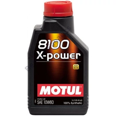 MOTUL 8100 X-power 10W-60 1L kiszerelésű 100% szintetikus motorolaj 106142
