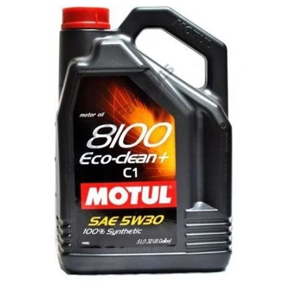 MOTUL 8100 Eco-clean+ 5W-30 5L kiszerelésű 100% szintetikus motorolaj