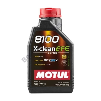 MOTUL 8100 X-clean EFE 5W-30 1L kiszerelésű 100% szintetikus motorolaj 109470
