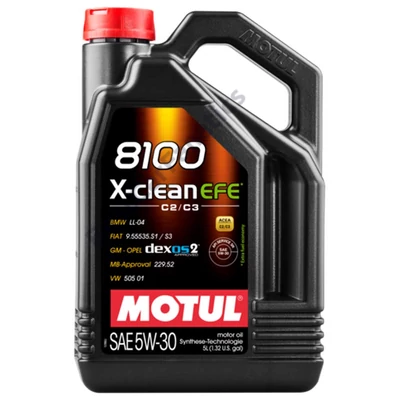 MOTUL 8100 X-clean EFE 5W-30 4L kiszerelésű 100% szintetikus motorolaj 109171