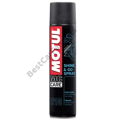 MOTUL E10 Shine & Go  Spray 0,4L kiszerelésű szilikonos ápolószer