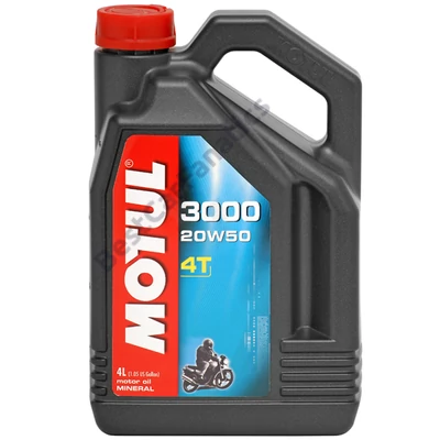 MOTUL 3000 4T 20W-50 4L kiszerelésű ásványi motorolaj 107319
