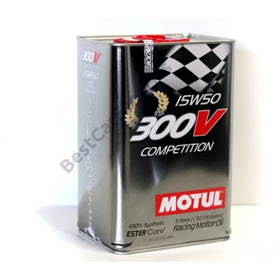 MOTUL 300V Competition 15W-50 5L kiszerelésű 100% szintetikus motorolaj