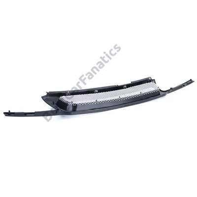 Opel Astra F 1994-1998 fekete hűtőrács keret szatén-ezüst ráccsal