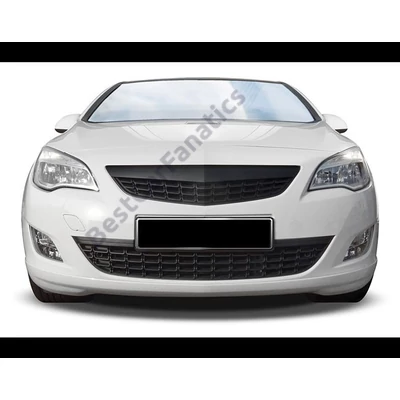 Opel Astra J 2009-2012 5ajtós ferdehátú + kombihoz OPC stílusú matt fekete hűtőrács