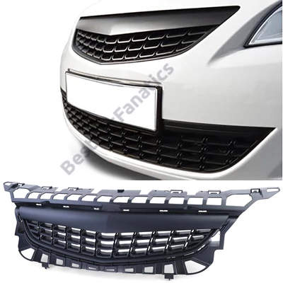 Opel Astra J 2009-2012 5ajtós ferdehátú + kombihoz OPC stílusú matt fekete hűtőrács