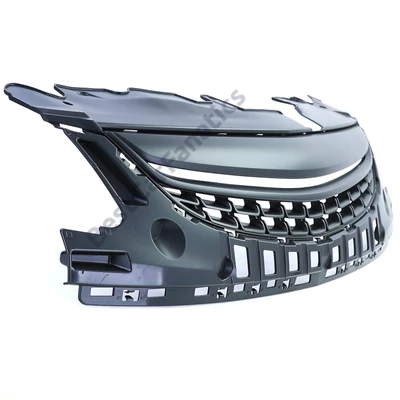 Opel Corsa D Facelift 2011-2014 matt fekete hűtőrács